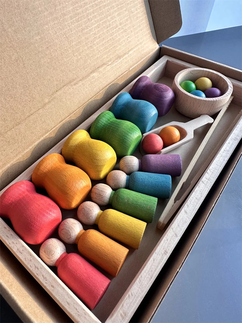 Little Explorer Rainbow Sorting Set