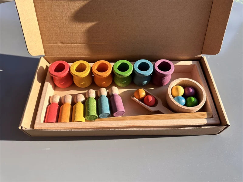 Little Explorer Rainbow Sorting Set