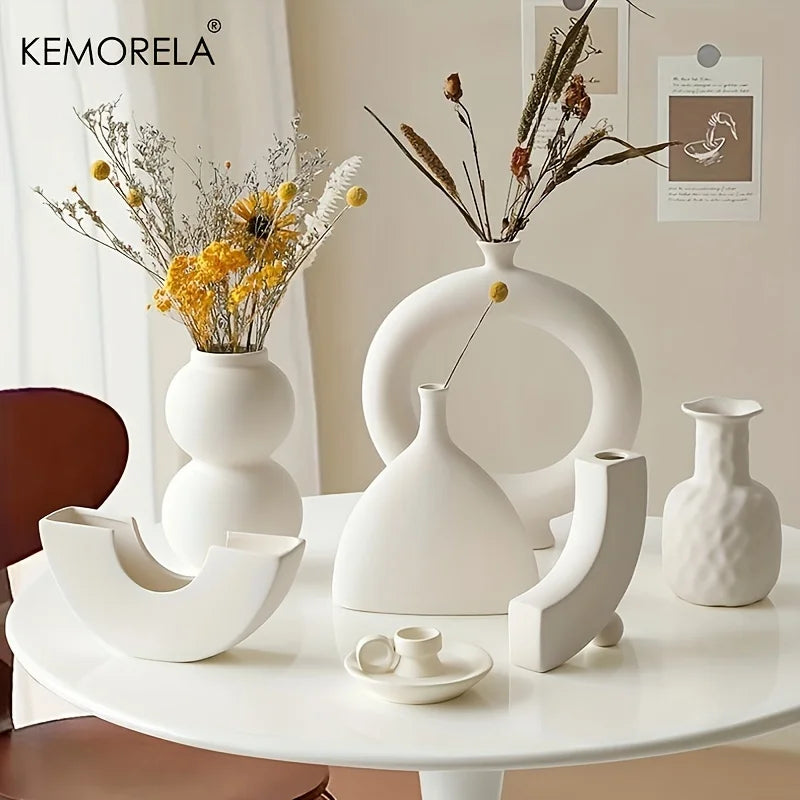 Nordic Ceramic Accent Vase(s)