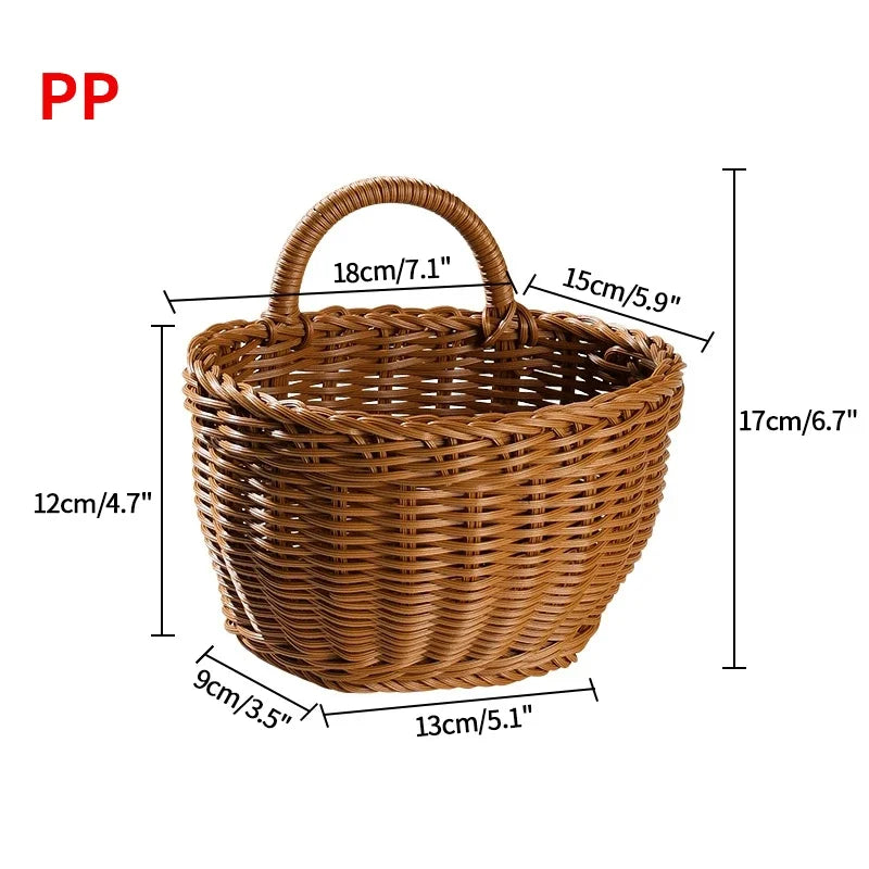 Hanging Woven Storage Basket