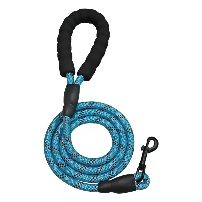 Heavy-Duty Reflective Dog Leash – Strong, Secure & Comfortable for Every Walk