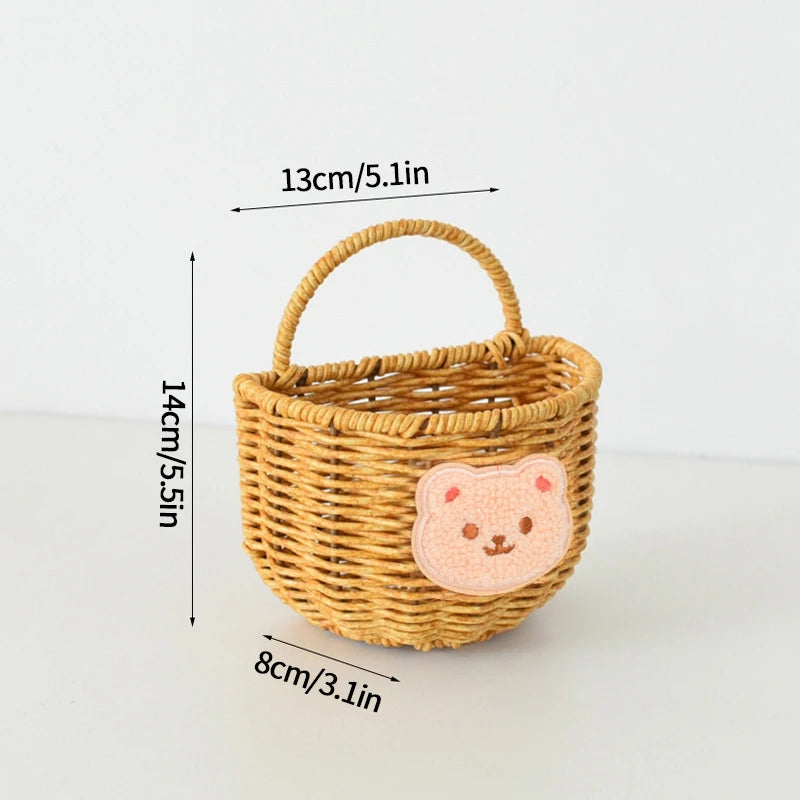 Hanging Woven Storage Basket