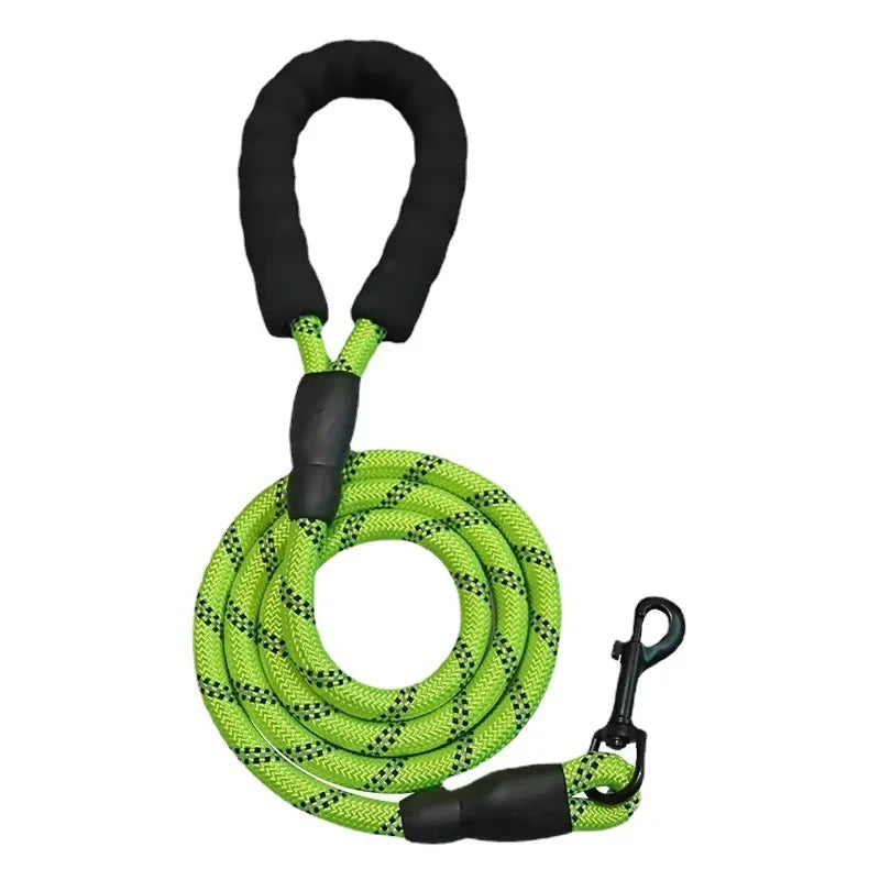 Heavy-Duty Reflective Dog Leash – Strong, Secure & Comfortable for Every Walk
