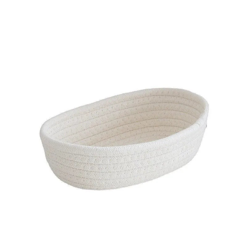 Gather Woven Cotton Storage Basket