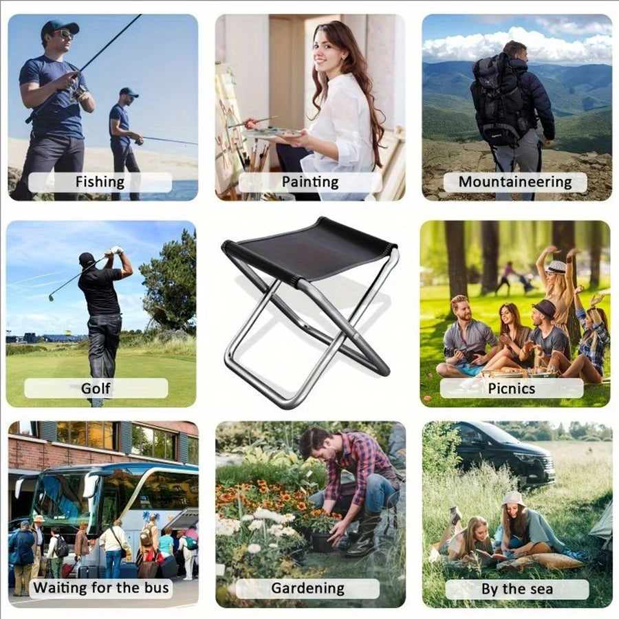 Foldable Portable camping stool