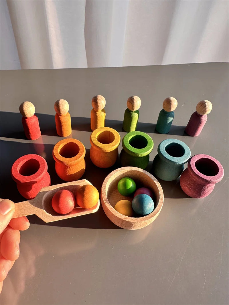Little Explorer Rainbow Sorting Set