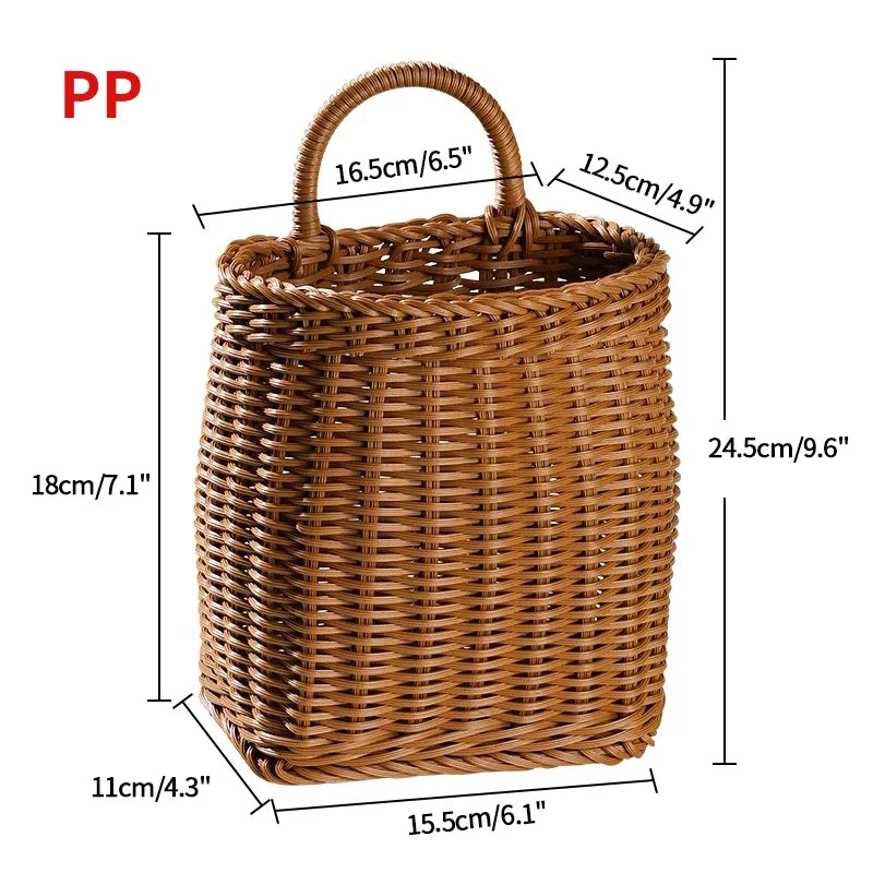 Hanging Woven Storage Basket