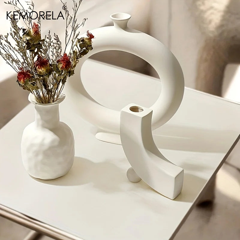 Nordic Ceramic Accent Vase(s)