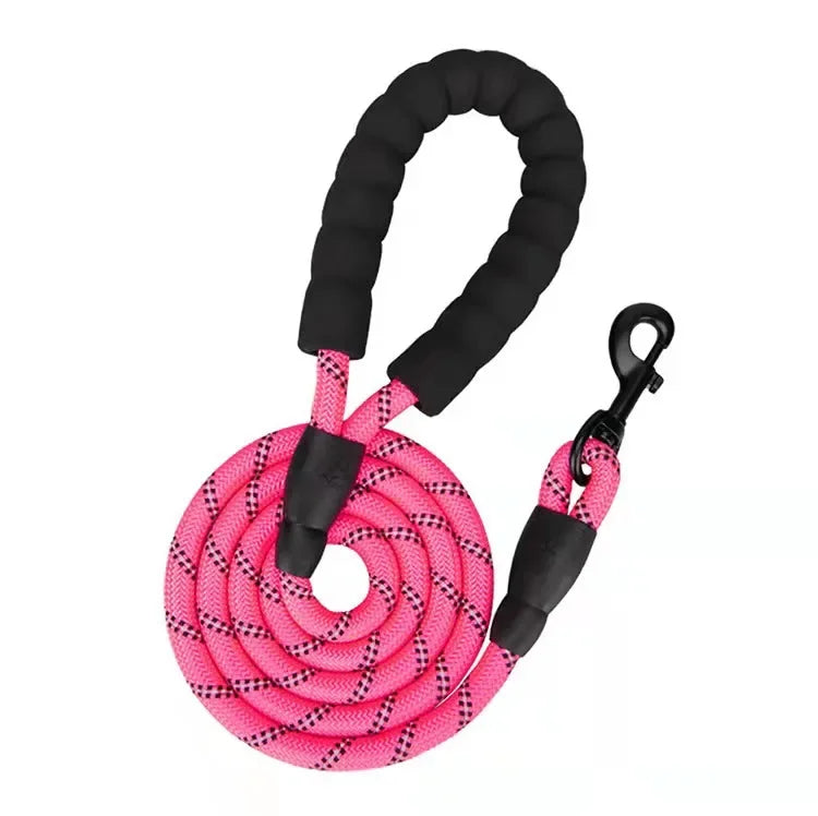 Heavy-Duty Reflective Dog Leash – Strong, Secure & Comfortable for Every Walk
