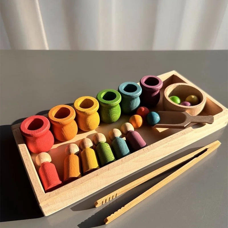 Little Explorer Rainbow Sorting Set