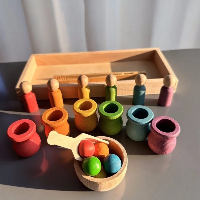 Little Explorer Rainbow Sorting Set